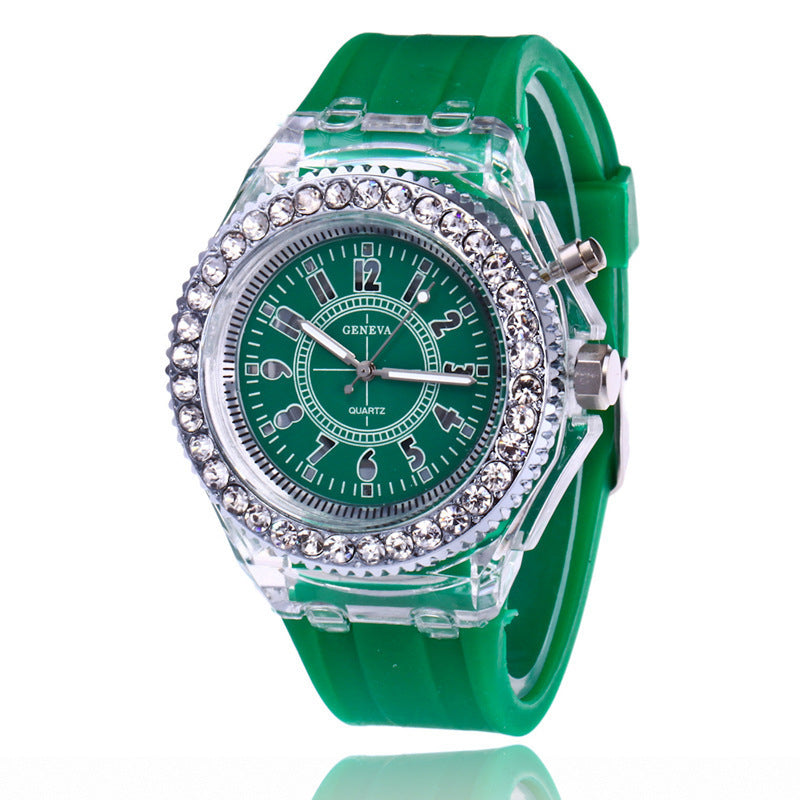 LED Luminous Quartz Watch