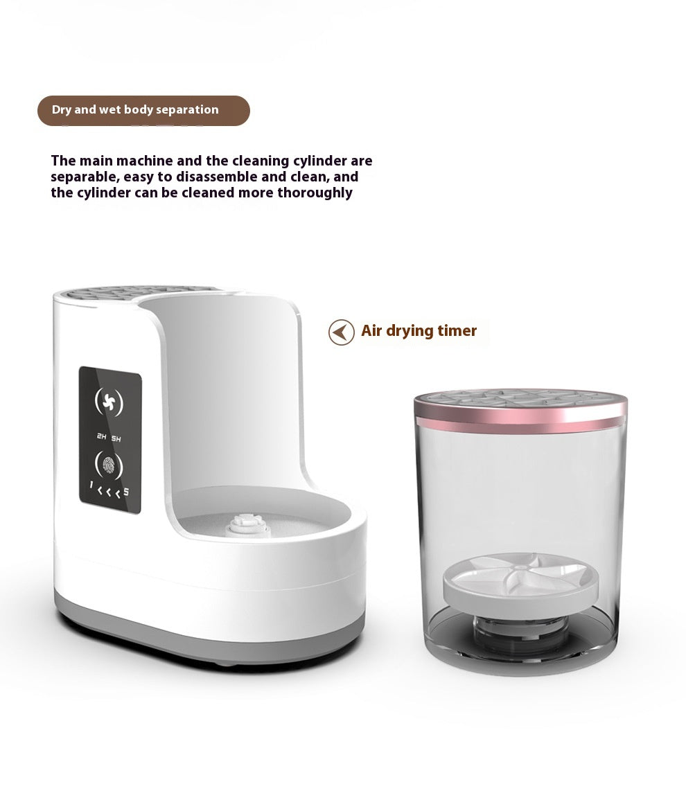 Electric Makeup Brush Cleaner & Dryer - Automatic Cleaning & Disinfecting Tool