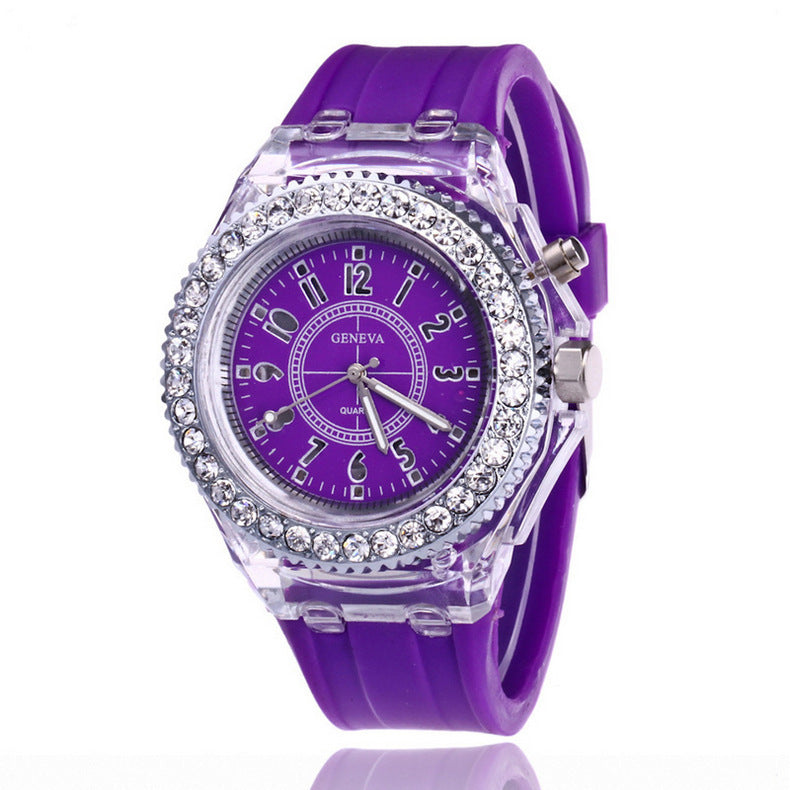 LED Luminous Quartz Watch