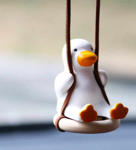 Car Swing Duck Pendant Ornament