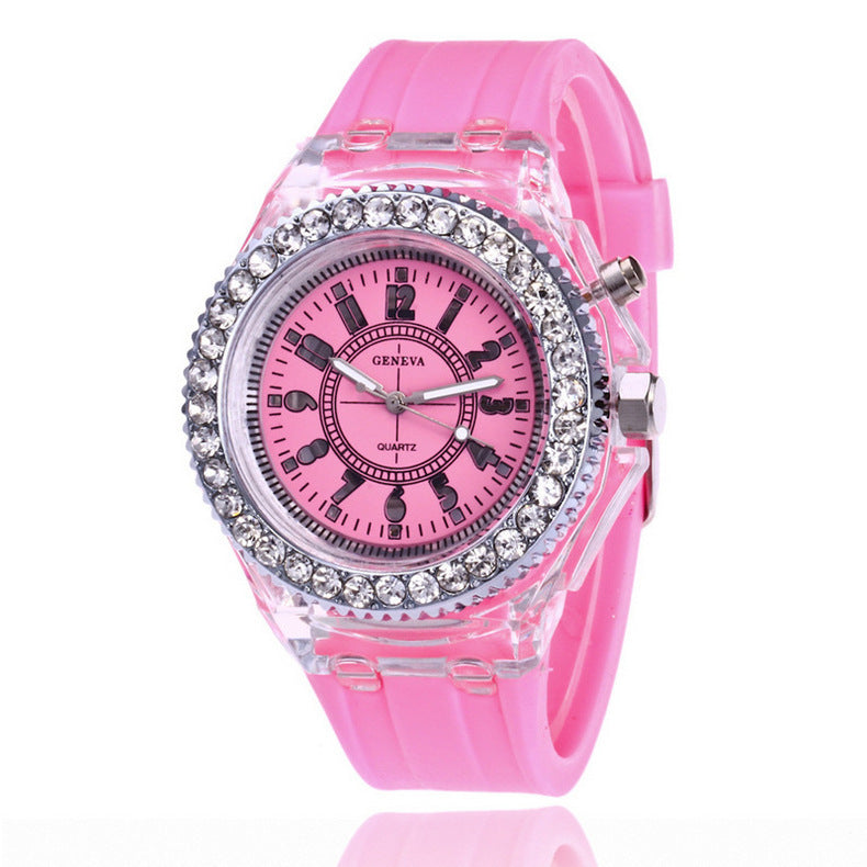 LED Luminous Quartz Watch