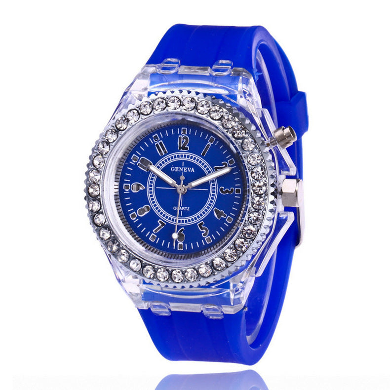 LED Luminous Quartz Watch