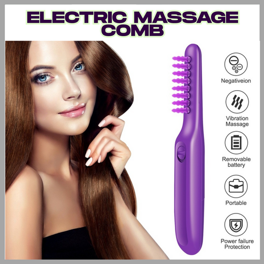 Electric Hair Brush with Scalp Massage