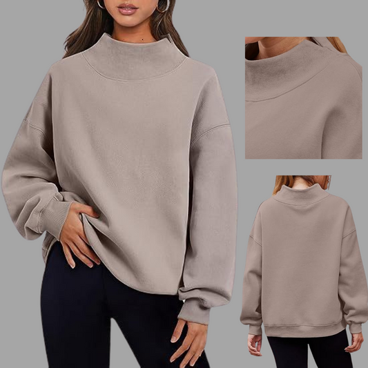 Women's Loose Fit Hoodie Sweatshirt