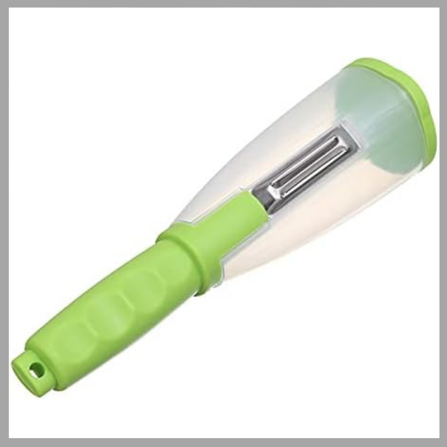 Stainless Steel Vegetable & Fruit Peeler Knife with Storage