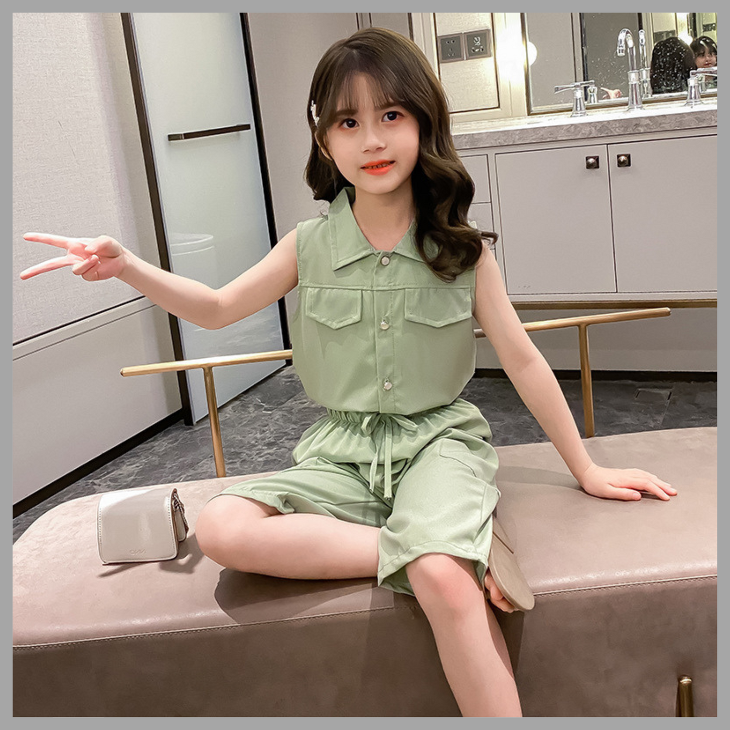 Girls’ Casual Two-Piece Outfit