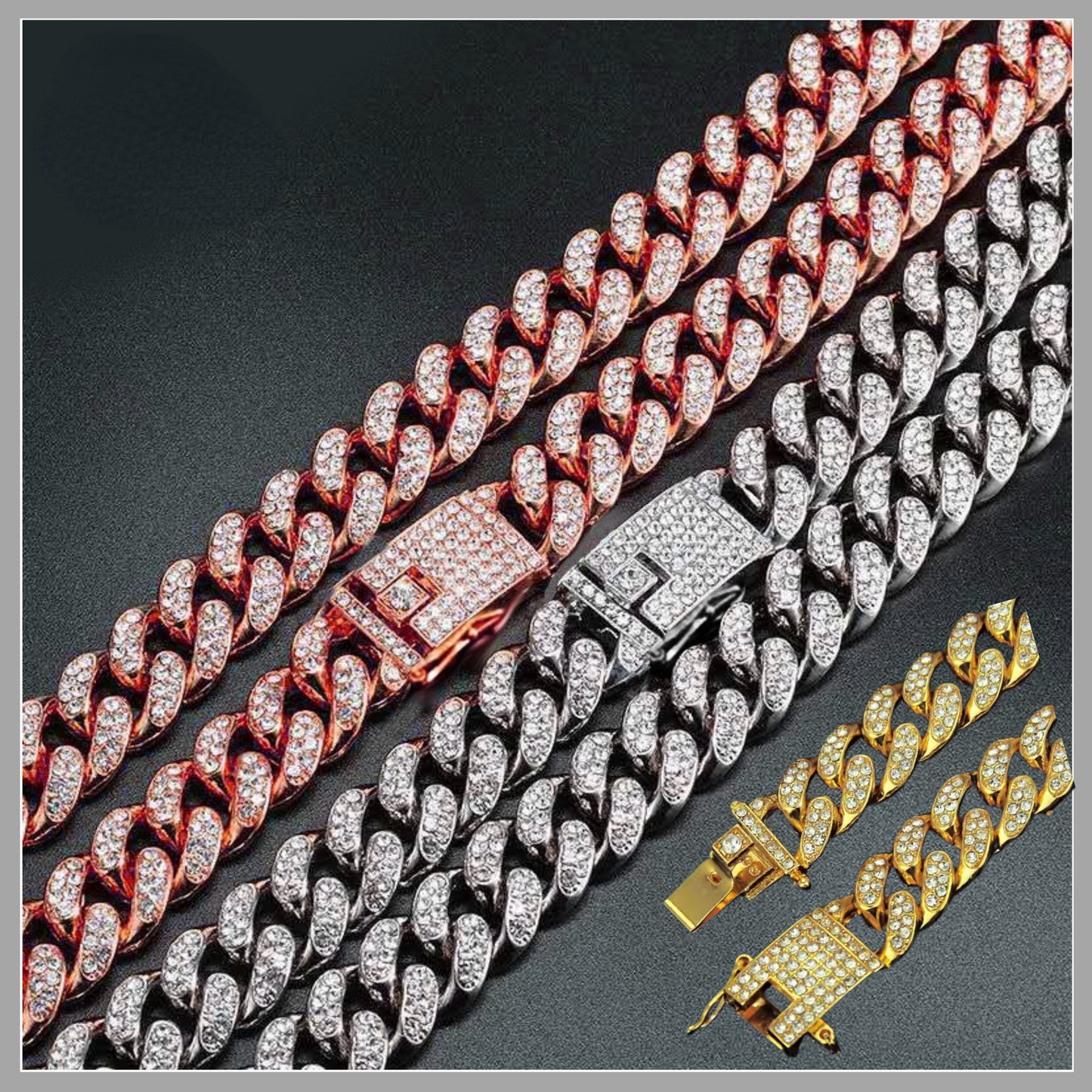 Alloy Pet Collar – Stylish & Durable, Available in Multiple Sizes for All Seasons