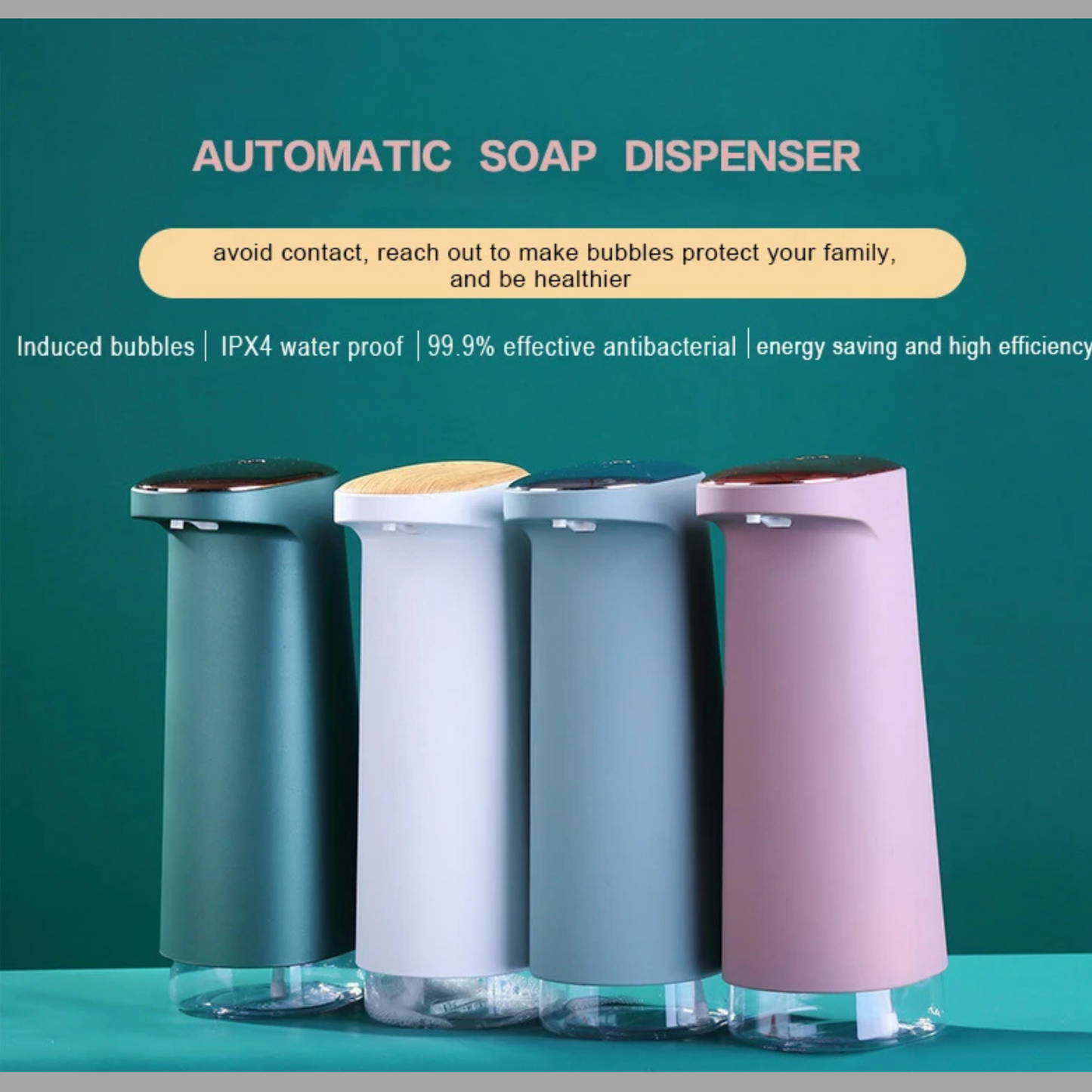 Automatic Foam Soap Dispenser – Smart Infrared Sensor Hand Sanitizer