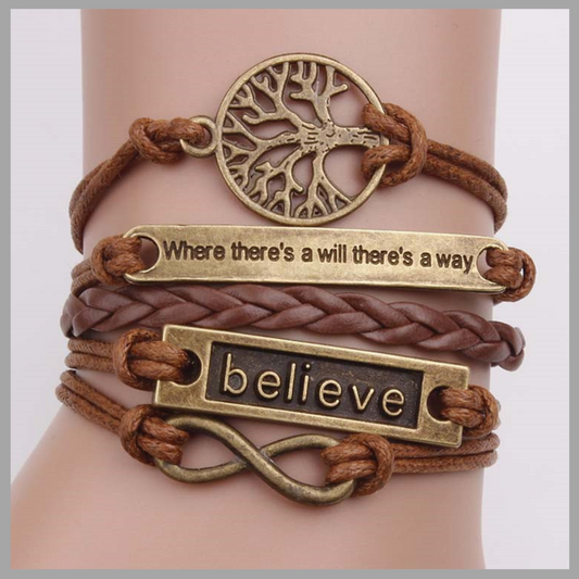 Tree of Life Woven Bracelet