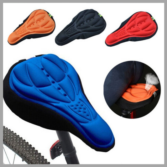 Ergonomic Bicycle Seat Cover with Silicone Gel