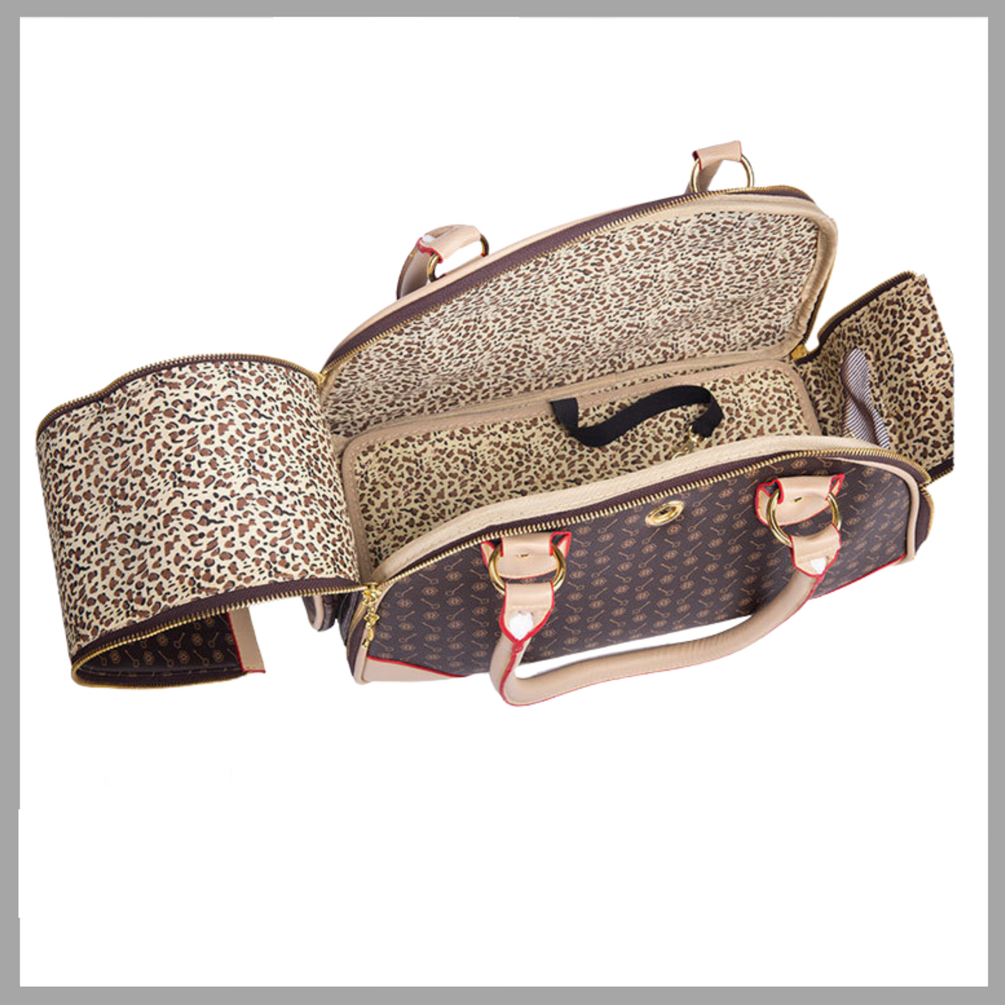 Anti-Squeeze Pet Travel Bag - Dog & Cat Carrier for Small Pets
