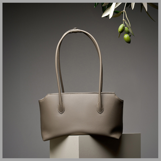 One-Shoulder Genuine Leather Bag