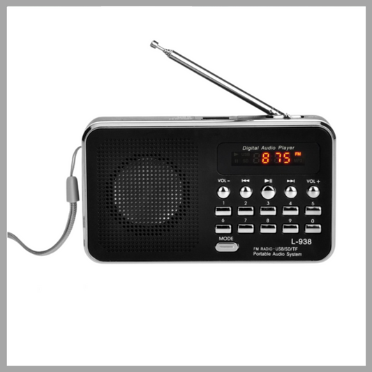 Multi-Function MP3 Card Radio Speaker