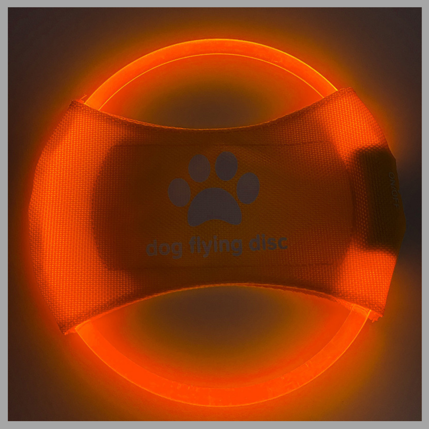 LED Glowing Dog Flying Disc
