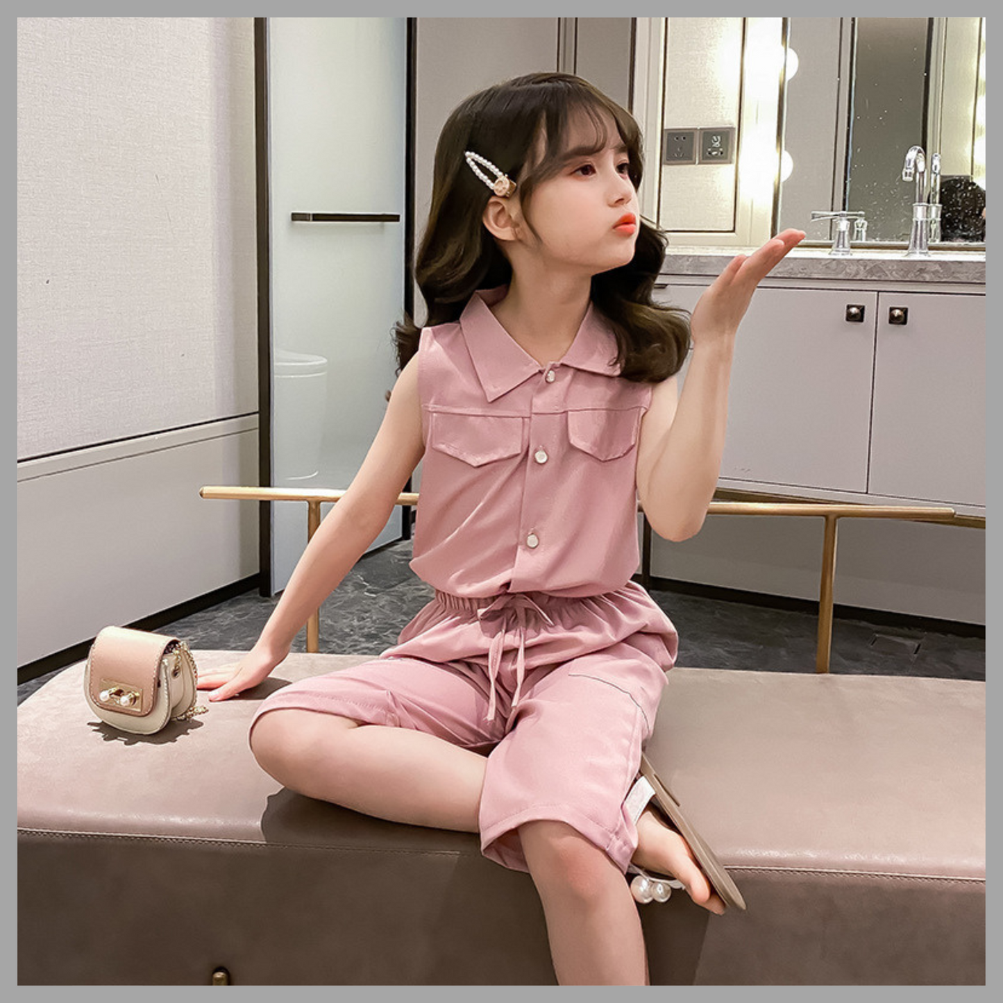 Girls’ Casual Two-Piece Outfit