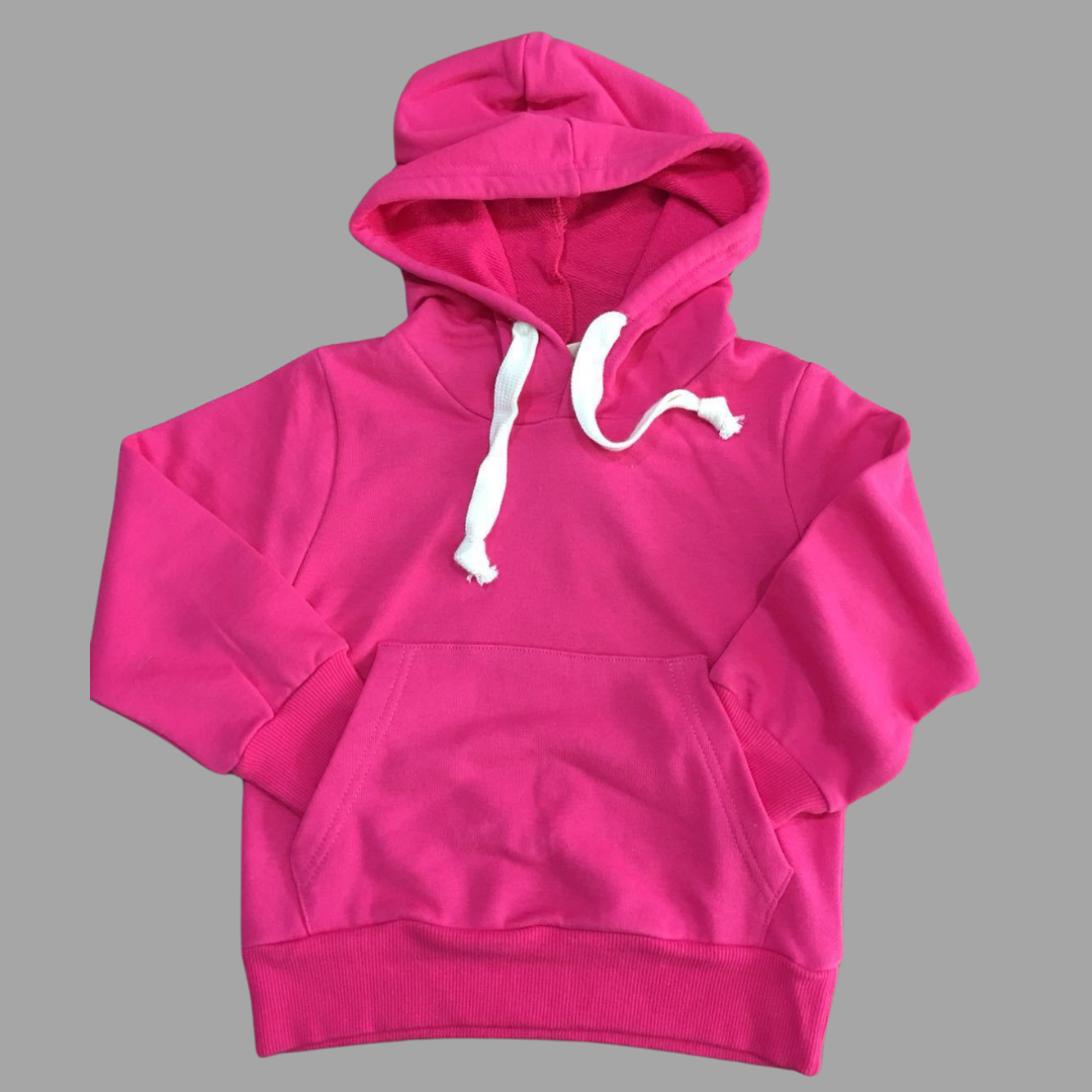 Kids Long-Sleeved Hooded Sweater