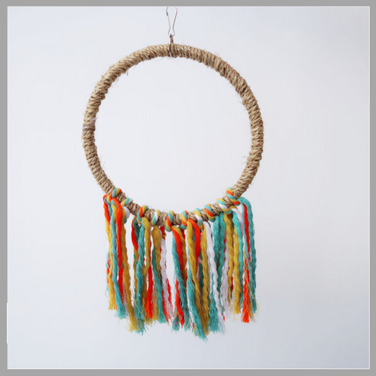 Swing Cotton Circle Bird Toy