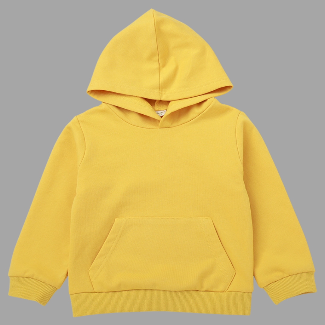 Kids Long-Sleeved Hooded Sweater
