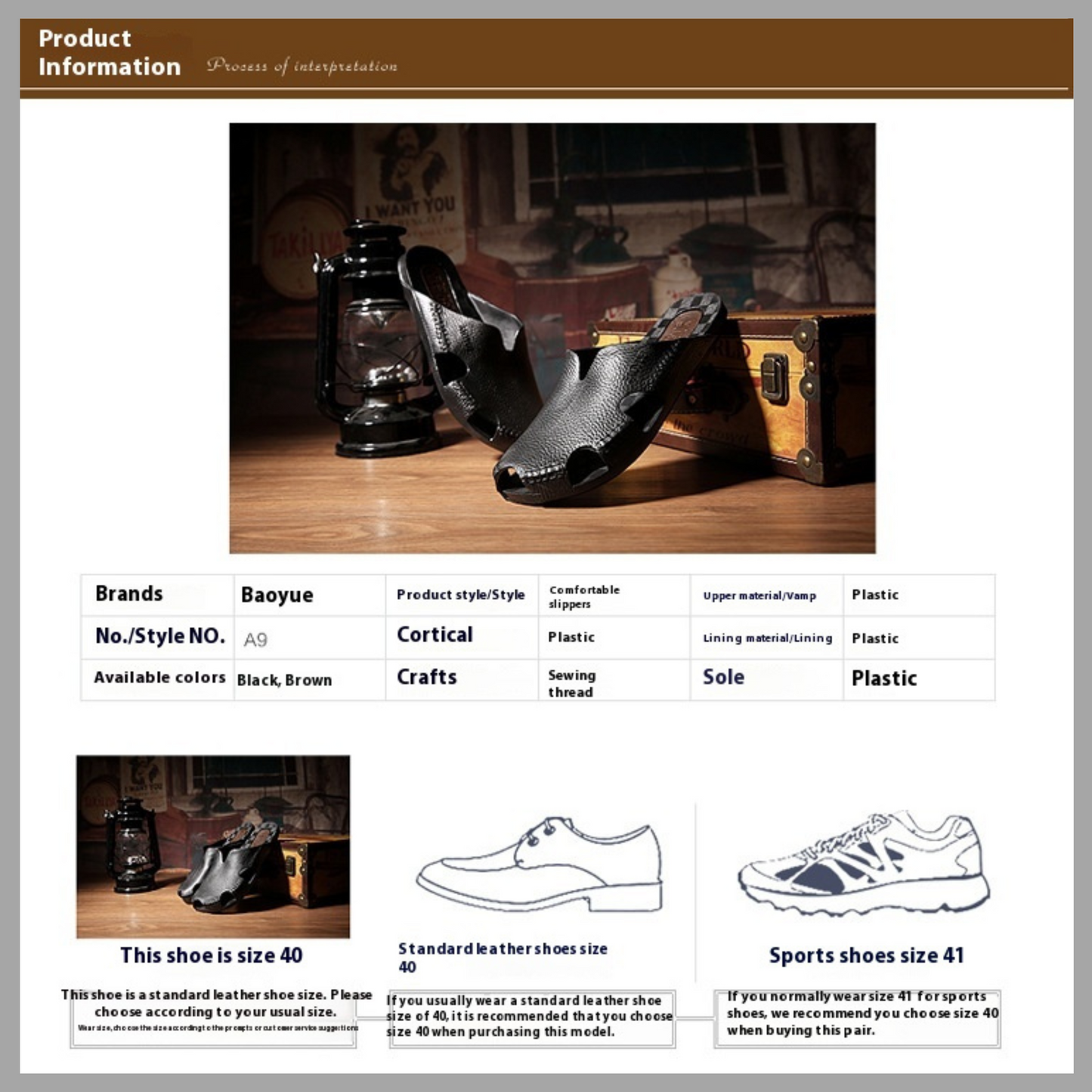 Men’s Waterproof Closed Toe Flip-Flop Slippers