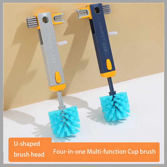 4-in-1 Multifunctional Bottle & Cup Cleaner Brush