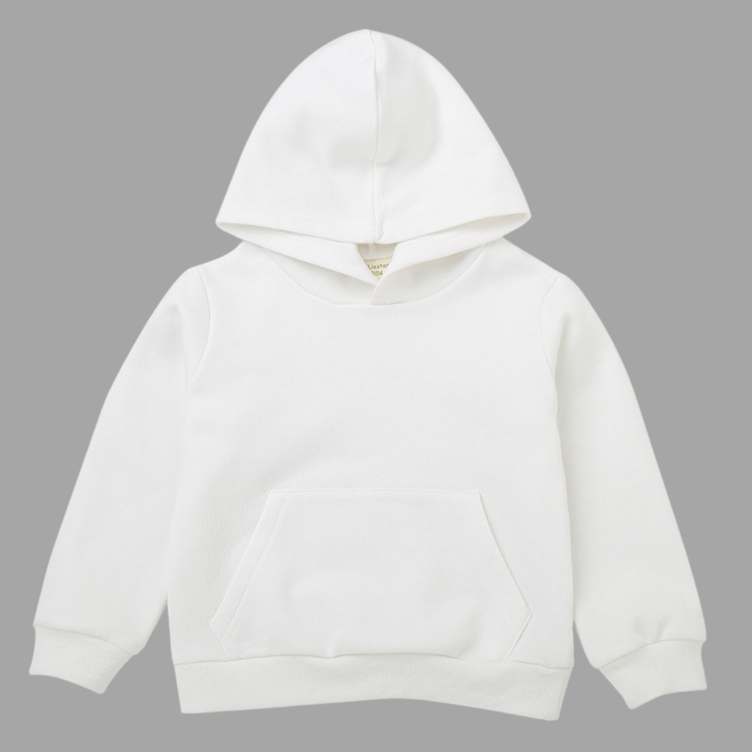 Kids Long-Sleeved Hooded Sweater