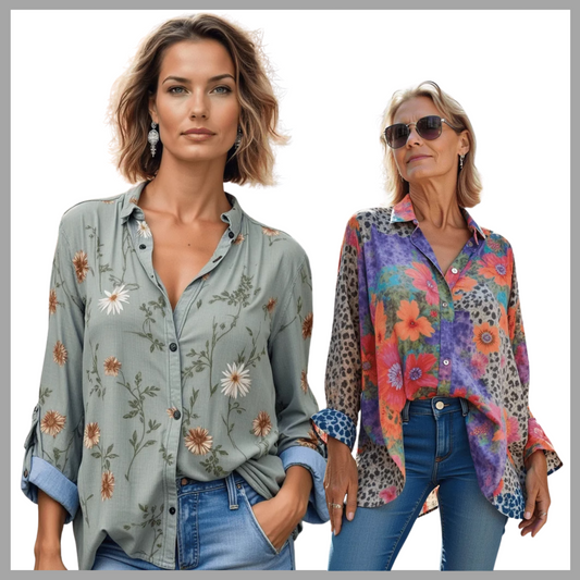 Fashion Drop-Shoulder Long Sleeve